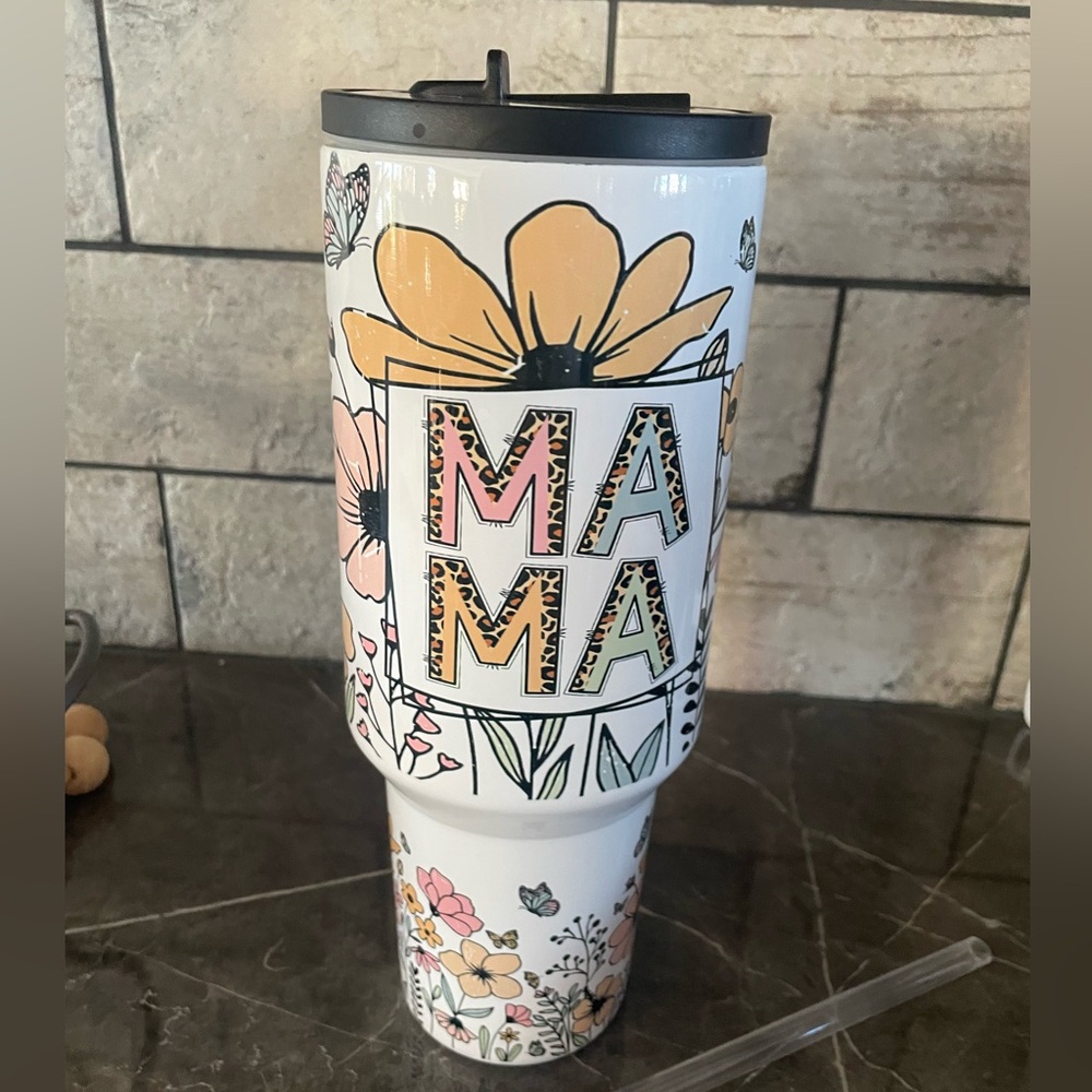 40 oz Stainless Steel Water Tumbler